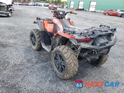 Trzecie zdjęcie samochodu z tyłu: 2021 POLARIS SPORTSMAN 850 TRAIL VIN:4XASXV854MB774609 - miniatura