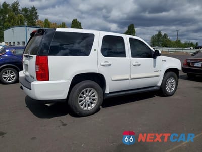 Trzecie zdjęcie samochodu z tyłu: 2008 GMC YUKON HYBRID VIN:1GKFK13568R238934 - miniatura
