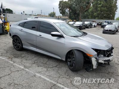 Czwarte zdjęcie samochodu z boku: 2019 HONDA CIVIC SPORT VIN:2HGFC2F85KH507115 - miniatura