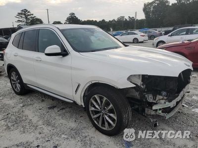 Czwarte zdjęcie samochodu z boku: 2019 BMW X3 SDRIVE30I VIN:5UXTR7C55KLE96290 - miniatura