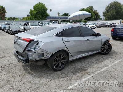 Trzecie zdjęcie samochodu z tyłu: 2019 HONDA CIVIC SPORT VIN:2HGFC2F85KH507115 - miniatura