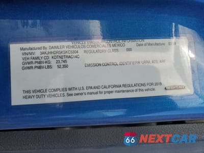 Zdjęcie 10 z 10 samochodu: 2019 FREIGHTLINER CASCADIA 126 VIN:3AKJHHDR5KSKC5304 - miniatura