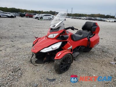 Drugie zdjęcie samochodu z przodu: 2013 CAN-AM SPYDER ROADSTER RT VIN:2BXNBBC13DV006121 - miniatura