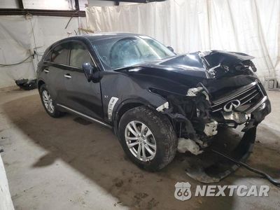 Czwarte zdjęcie samochodu z boku: 2017 INFINITI QX70 VIN:JN8CS1MW3EM413093 - miniatura