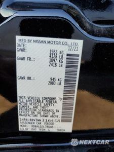 Zdjęcie 12 z 12 samochodu: 2022 NISSAN ALTIMA S VIN:1N4BL4BV3NN316458 - miniatura