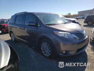 Czwarte zdjęcie samochodu z boku: 2015 TOYOTA SIENNA XLE VIN:5TDDK3DC0FS116970 - miniatura