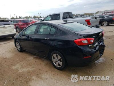 Drugie zdjęcie samochodu z przodu: 2018 CHEVROLET CRUZE LS VIN:1G1BC5SMXJ7136943 - miniatura