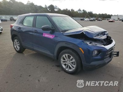 Czwarte zdjęcie samochodu z boku: 2022 CHEVROLET TRAILBLAZER LS VIN:KL79MMS26NB101649 - miniatura