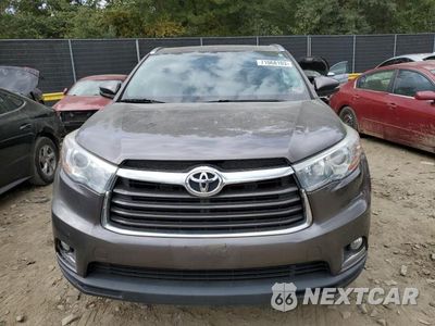 Piąte zdjęcie samochodu w środku: 2016 TOYOTA HIGHLANDER LIMITED VIN:5TDDKRFH0GS336820 - miniatura