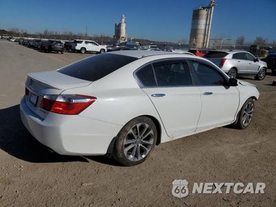 Trzecie zdjęcie samochodu z tyłu: 2014 HONDA ACCORD SPORT VIN:1HGCR2F50EA281611 - miniatura