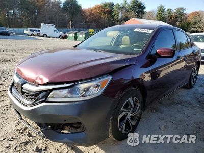 2016 HONDA ACCORD LX 1HGCR2F37GA230754 - główne zdjęcie licytacji z USA - miniatura