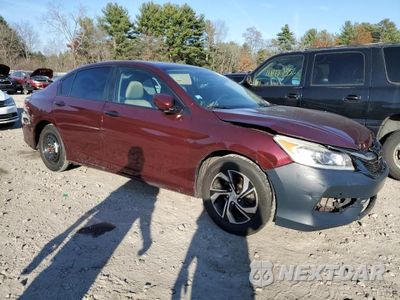 Czwarte zdjęcie samochodu z boku: 2016 HONDA ACCORD LX VIN:1HGCR2F37GA230754 - miniatura