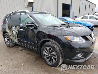 Czwarte zdjęcie samochodu z boku: 2015 NISSAN ROGUE S VIN:5N1AT2MT0FC809965 - miniatura
