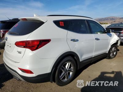 Trzecie zdjęcie samochodu z tyłu: 2018 HYUNDAI SANTA FE SPORT VIN:5NMZUDLB8JH056964 - miniatura