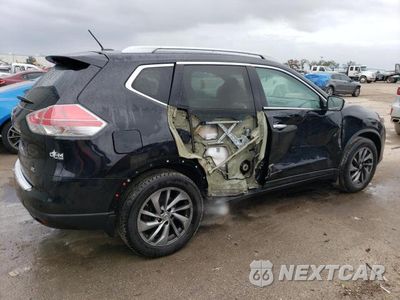 Trzecie zdjęcie samochodu z tyłu: 2015 NISSAN ROGUE S VIN:5N1AT2MT0FC809965 - miniatura