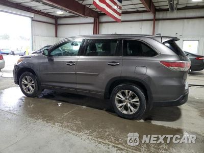Drugie zdjęcie samochodu z przodu: 2015 TOYOTA HIGHLANDER XLE VIN:5TDJKRFH6FS204601 - miniatura