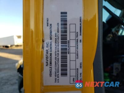 Zdjęcie 10 z 10 samochodu: 2019 INTERNATIONAL 4000 4300 VIN:3HAMMMML0KL381979 - miniatura