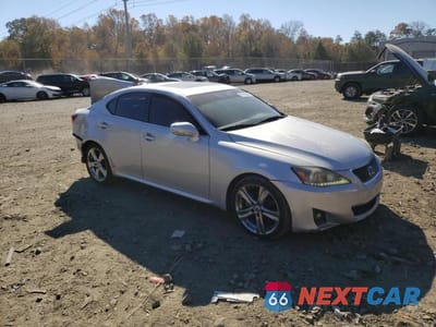 Czwarte zdjęcie samochodu z boku: 2012 LEXUS IS 250 VIN:JTHBF5C22C2102974 - miniatura