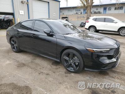 Czwarte zdjęcie samochodu z boku: 2023 HONDA ACCORD HYBRID SPORT-L VIN:1HGCY2F72PA004112 - miniatura