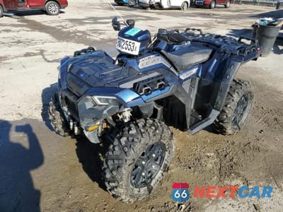 Drugie zdjęcie samochodu z przodu: 2020 POLARIS SPORTSMAN 850 PREMIUM TRAIL PACKAGE VIN:4XASXZ851LB322607 - miniatura
