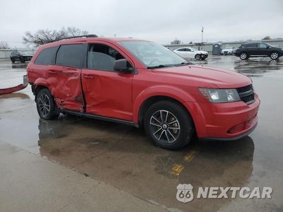 Czwarte zdjęcie samochodu z boku: 2018 DODGE JOURNEY SE VIN:3C4PDCABXJT152425 - miniatura