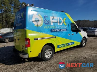 Trzecie zdjęcie samochodu z tyłu: 2013 NISSAN NV 2500 VIN:1N6AF0LY3DN103925 - miniatura