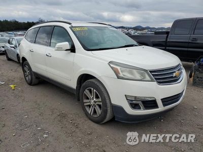 Czwarte zdjęcie samochodu z boku: 2015 CHEVROLET TRAVERSE LT VIN:1GNKRHKD3FJ130362 - miniatura