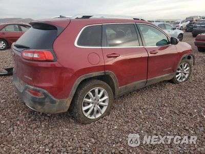 Trzecie zdjęcie samochodu z tyłu: 2016 JEEP CHEROKEE LIMITED VIN:1C4PJLDB1GW165345 - miniatura