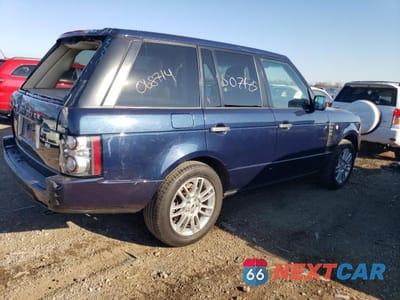 Trzecie zdjęcie samochodu z tyłu: 2011 LAND ROVER RANGE ROVER HSE VIN:SALME1D4XBA336279 - miniatura