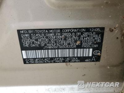 Zdjęcie 12 z 12 samochodu: 2006 LEXUS LS 430 VIN:JTHBN36F365043328 - miniatura