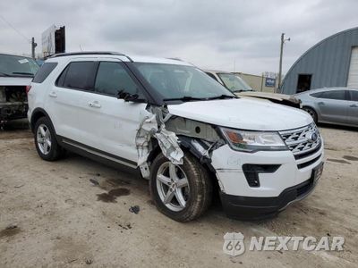 Czwarte zdjęcie samochodu z boku: 2018 FORD EXPLORER XLT VIN:1FM5K7D84JGC44716 - miniatura