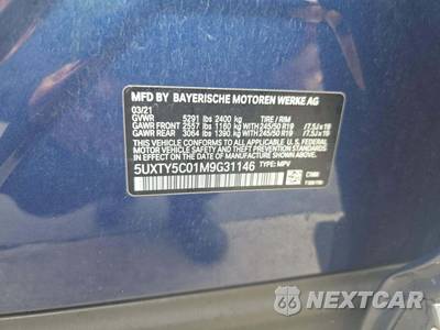 2021 BMW X3 Sports Activity Vehicle xDrive30i - zdjęcie 5 z 22 - miniatura