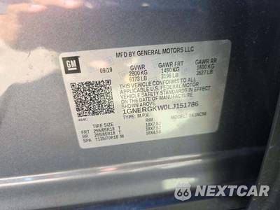 2020 Chevrolet Traverse LT Cloth 1LT - zdjęcie 5 z 25 - miniatura