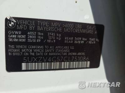 2012 BMW X5 Sports Activity Vehicle xDrive35i Premium - zdjęcie 2 z 22 - miniatura
