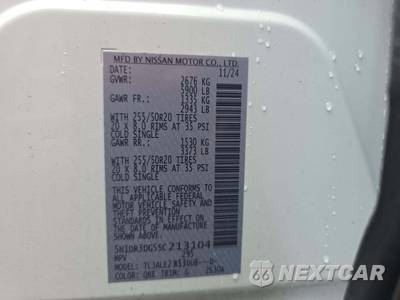 2025 Nissan Pathfinder Platinum - zdjęcie 5 z 20 - miniatura