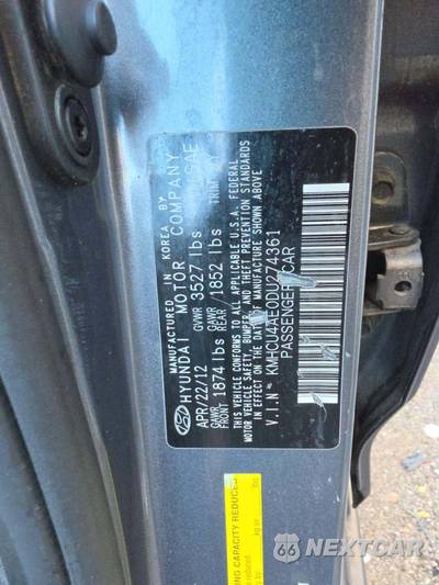 2013 Hyundai Accent GLS Sedan - zdjęcie 5 z 31 - miniatura