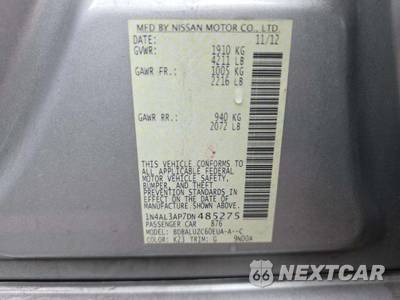 2013 Nissan Altima 2.5 SV Sedan - zdjęcie 5 z 20 - miniatura