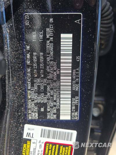 2023 Toyota Highlander Hybrid XLE - zdjęcie 5 z 27 - miniatura