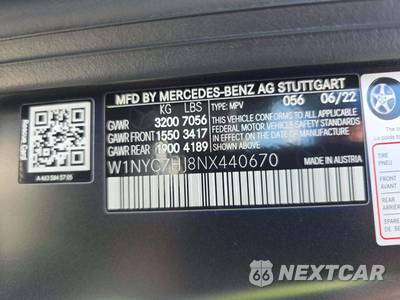2022 Mercedes-Benz AMG G 63 4MATIC - zdjęcie 5 z 20 - miniatura
