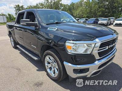 2021 Ram 1500 Big Horn Crew Cab Short Bed - zdjęcie 4 z 27 - miniatura