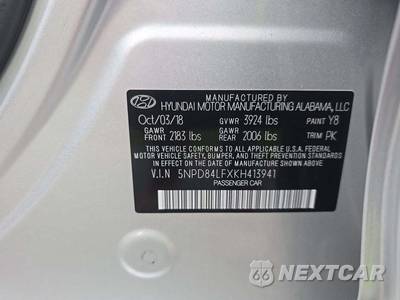 2019 Hyundai Elantra Limited Sedan - zdjęcie 2 z 27 - miniatura