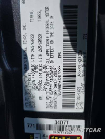 2026 Toyota Sequoia Platinum - zdjęcie 2 z 19 - miniatura