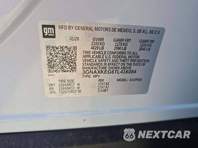 2026 Chevrolet Equinox ACTIV XDB - zdjęcie 5 z 23 - miniatura
