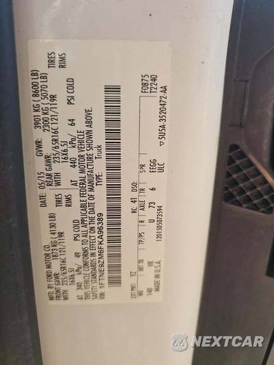 2015 Ford Transit 150 Cargo Van w/RH Swing-Out Doors Low Roof 148.0" WB - zdjęcie 5 z 23 - miniatura
