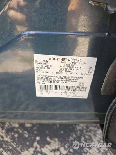 2016 Ford Edge Titanium - zdjęcie 5 z 20 - miniatura