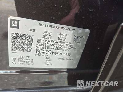 2019 Chevrolet Traverse High Country 2LZ - zdjęcie 5 z 24 - miniatura