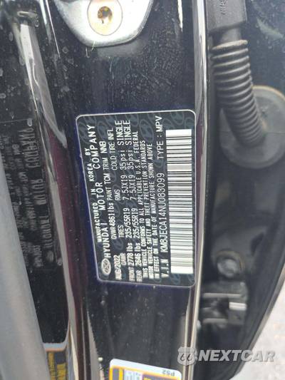 2022 Hyundai Tucson Hybrid Limited - zdjęcie 5 z 19 - miniatura