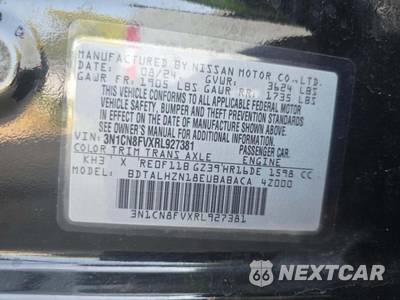 2024 Nissan Versa SR - zdjęcie 5 z 20 - miniatura