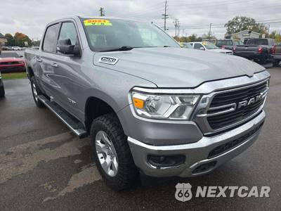 2021 Ram 1500 Big Horn Crew Cab Short Bed - zdjęcie 4 z 21 - miniatura