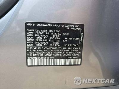 2024 Volkswagen Atlas 2.0T SE w/Technology - zdjęcie 5 z 24 - miniatura
